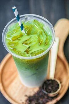 Matcha Green Tea Stock Photos
