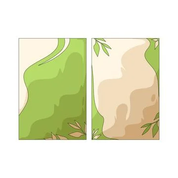 Matcha menu illustration Stock Illustration
