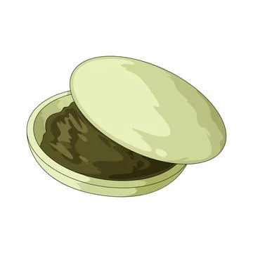 Matcha monaka illustration Stock Illustration