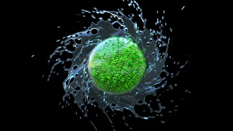 Matcha powder spin around itself  Stock Footage 94654902