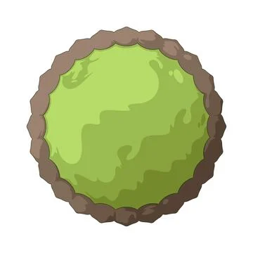 Matcha tart illustration Stock Illustration