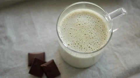 Matcha tea and chocolate Video stock 151396180