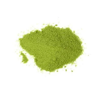 Matcha tea isolated on white background Foto stock
