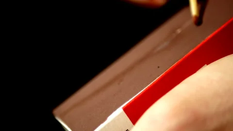 Matchbox and match Stock Footage 194367846