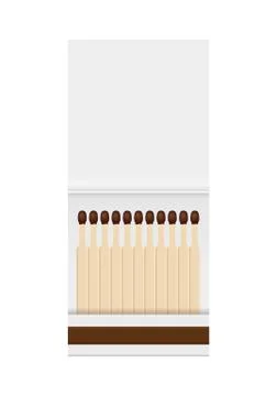 Matchbox Stock Illustration