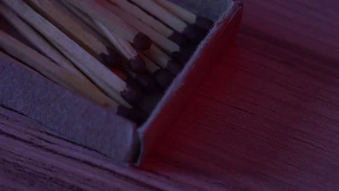 Matches Stock Footage 76749129