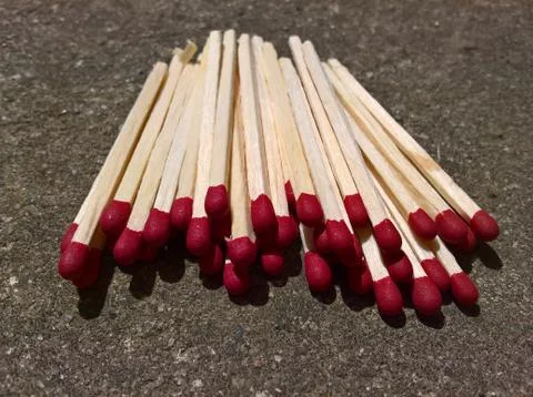 Matches (the Heap) Foto stock