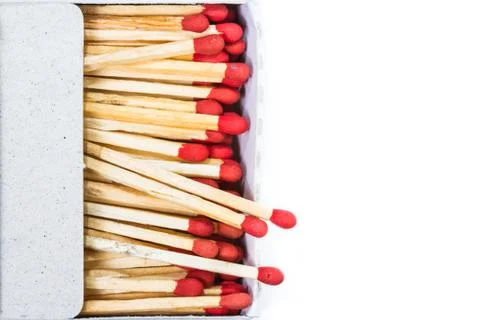 Matches isolated Stock Photos