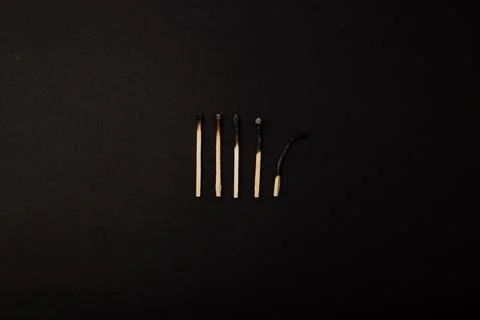 Matches lie on the background Stock Photos