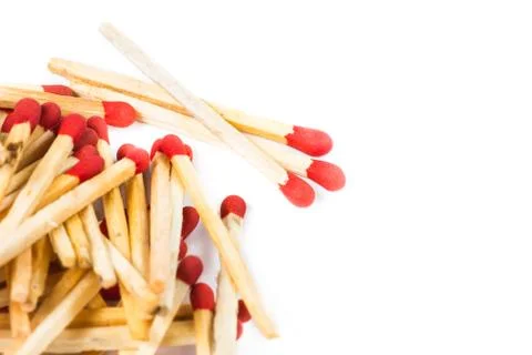 Matchstick isolated Stock Photos