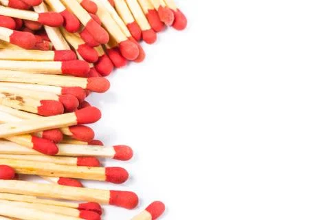 Matchstick isolated Stock Photos