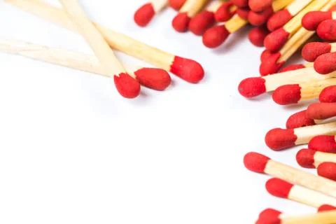 Matchstick isolated Stock Photos