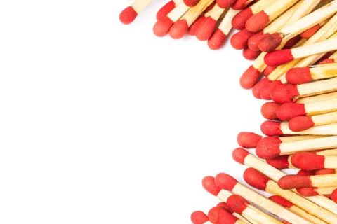 Matchstick isolated Stock Photos