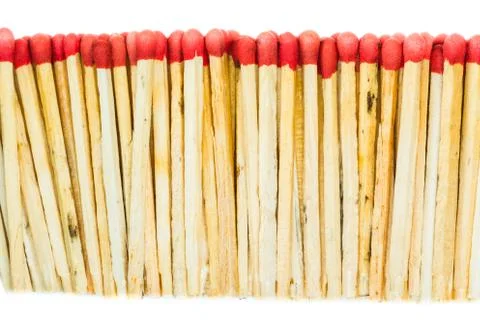 Matchstick isolated Stock Photos