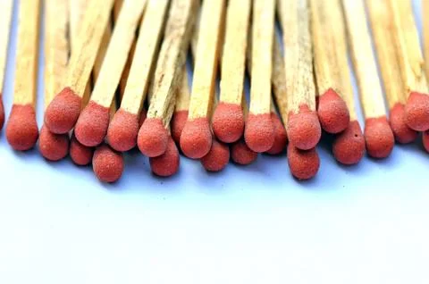 Matchstick Stockfoto's