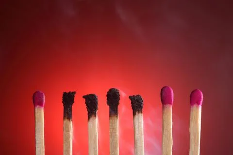 Matchstick 스톡 사진