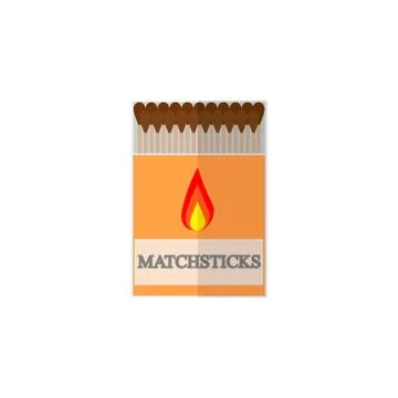 Matchsticks Stock Illustration