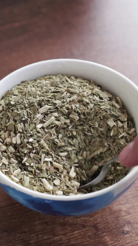 Mate herb. Concept of traditional beverages. Stock Footage 225587640