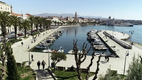 Matejuska, Split Croatia Stock Footage 244302320
