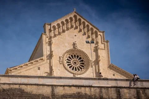 Matera, Italy - European Capital of Culture For 2019 Stock Photos