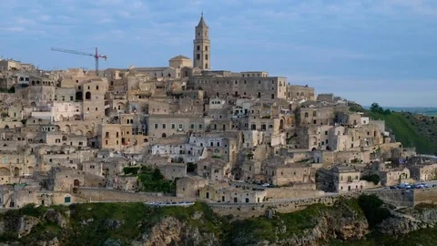 Matera - Motion view Stock Footage 75587297