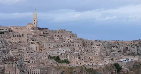 Matera - ottobre 2020, sassi timelapse Stock Footage 140578826