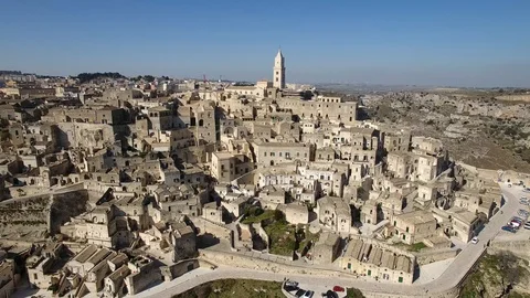 Matera Sassi Fly n3 Video stock 103599513