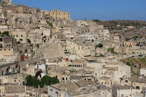 Matera view Stock Photos