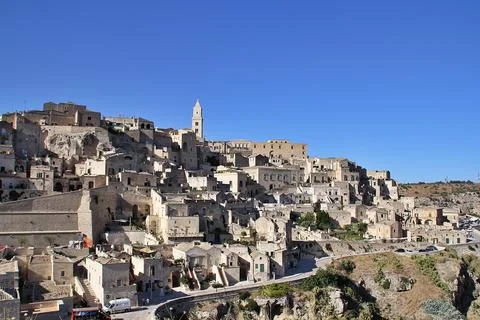 Matera  view Stock Photos