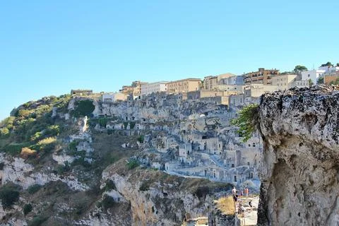 Matera view Stock Photos