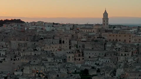 Matera: Where Time Stands Still Stock Footage 287068111