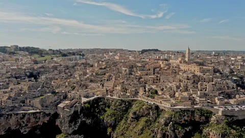 Matera: Where Time Stands Still Stock Footage 287068161