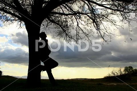 Material and spiritual problems and thoughts Stock Photos