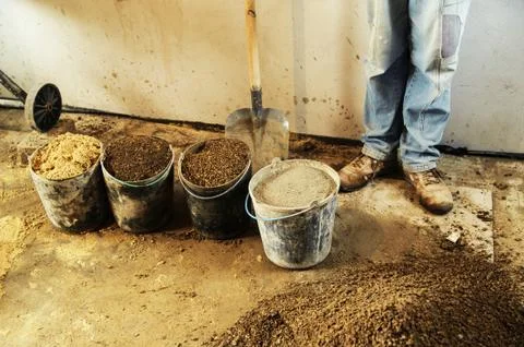 Material for concrete Stock Photos