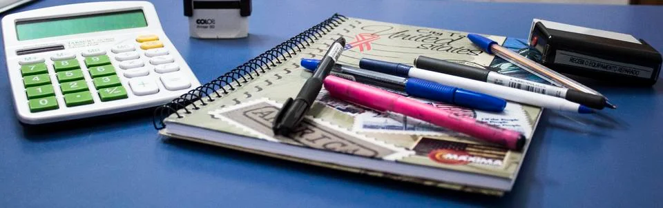 Material de escritório Stock Photos
