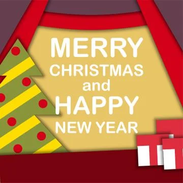 Material design abstract background. Illustrazione stock