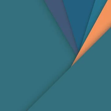 Material design abstract vector background with geometric isometric shapes Stock Illustration