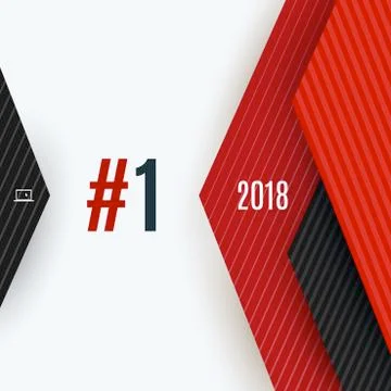 Material design of abstract vector design elements for graphic template. 스톡 일러스트