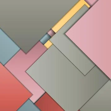 Material design background Ilustração Stock