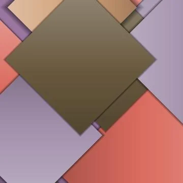 Material design background Ilustração Stock
