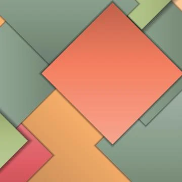Material design background Ilustração Stock