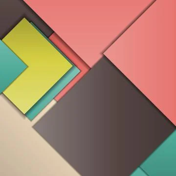 Material design background Illustrazione stock