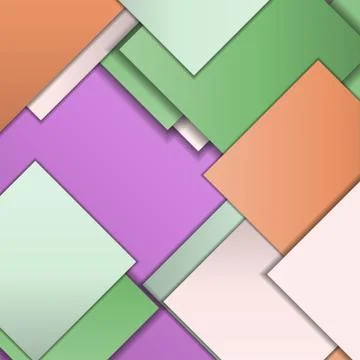 Material design background Ilustração Stock