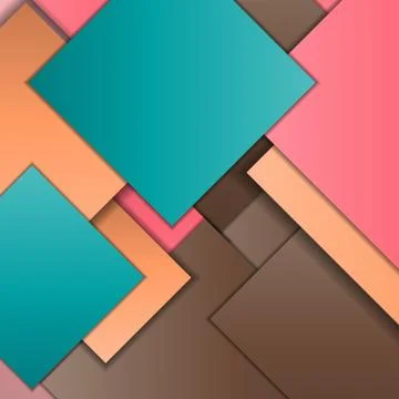 Material design background Ilustração Stock