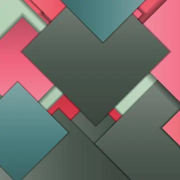 Material design background Ilustração Stock