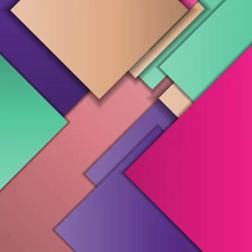 Material design background Ilustração Stock