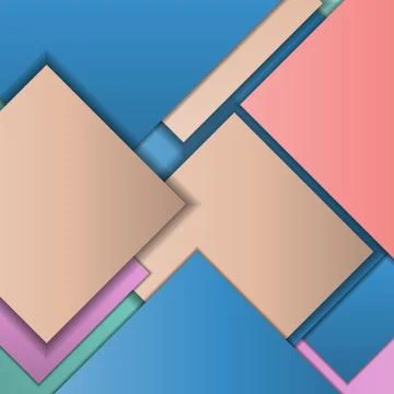 Material design background Illustrazione stock