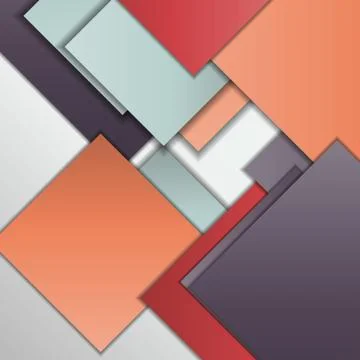 Material design background Ilustração Stock