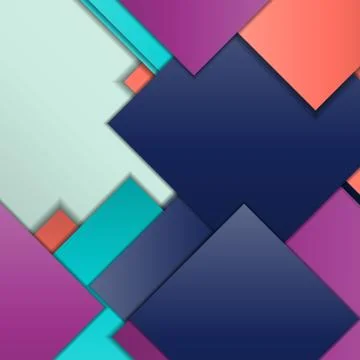 Material design background Illustrazione stock