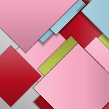 Material design background Ilustração Stock